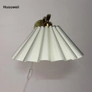 Axyaa Retro Petal Fabric Lampshade - for various lamps and chandeliers