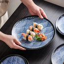 Axyaa Retro Ceramic Steak & Sushi Plate for Molecular Cuisine Tableware