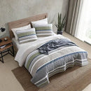 Axyaa Reversible Cotton Quilt Set with Shams - Full/Queen Lightweight Bedding