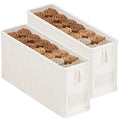 Axyaa Clothes Organizer Box: Space-saving Narrow Wardrobe Storage Solution