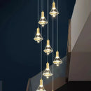 Axyaa LED Ceiling Pendant Chandelier for Modern Indoor Lighting