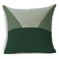 Axyaa Green Floral Pattern Cushion Cover for Home Sofa Car Decor