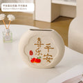 Axyaa Peace Joy Blessing Flower Vase & Apricot Leaves Set for Lunar Festival
