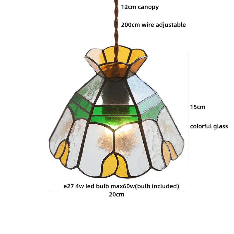 Axyaa Ceramic Shade LED Pendant Chandelier for Modern Nordic Decor