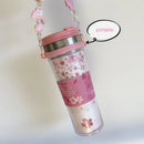 Axyaa Cup Handle Strap for Starbucks Cup & Water Bottle - Carrier Sling Holder