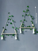 Axyaa Hanging Ivy Wall Shelf for Home Decor and Plant Display