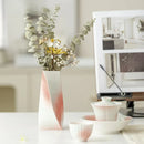 Axyaa Ceramic Gradient Vase: Creative Grapefruit Jasmine Planters & Tea Set Ornaments