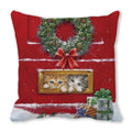 Axyaa Christmas Cat Dog 2023 Pillowcase Snowman Gift Set Decor
