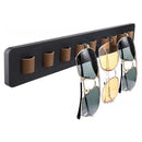 Axyaa Wooden Sunglasses Storage Rack Wall Mounted Display - Eyeglass Organizer