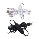 Axyaa USB LED Strip Dimmer Switch with 2 Color Modes & 1.5M Extension Cord