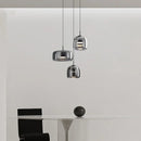 Axyaa Nordic Glass Pendant Chandelier for Dining Room & Living Room