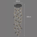 Axyaa Modern Stairway and Living Room Chandeliers: Indoor Lighting Fixtures