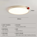 Axyaa Nordic LED Saucer Pendant Light for Interior Decor