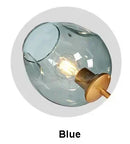 Axyaa Molecular Glass Chandelier LED Pendant Light for Home Decor