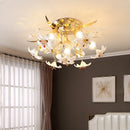 Axyaa Modern LED Pendant Chandeliers for Living Room - Indoor Staircase Lighting