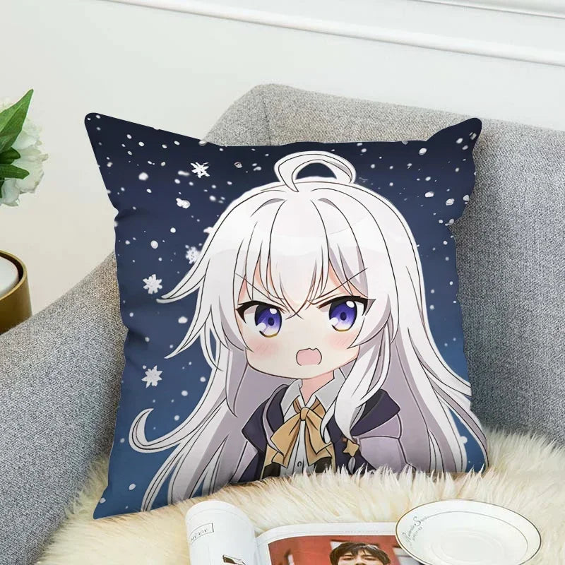 Axyaa Wandering Witch 40x40 Fall Pillow Cover - Home Decor & Cushion Cover