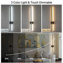 Axyaa LED Wall Lamps: Remote Control, USB Rechargeable, Brightness Dimming, Wireless Touch Switch