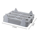 Axyaa Home Clothes Folding Board: Space-saving Organizer Rack for T-Shirts, Jumpers, Shelves