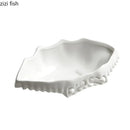 Axya Crab Shell Ceramic Dinner Plate Soup Noodle Salad Fruit Dessert Bowls