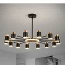 Axyaa LED Rotating Chandelier for Home and Hospitality Lighting