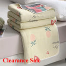 Axyaa Cotton 6-Layer Yarn Quilt - Soft and Cozy Gauze Blanket - Nap Blanket