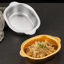 Axyaa Large Golden Soup Bowl for Salads, Mixing, Barbecue, Noodles, Snacks
