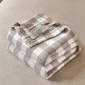 Axyaa Japanese Cotton Towel Quilt, Three-Layer Gauze Summer Blanket