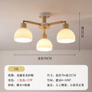 Axyaa Glass Pendant Light: Modern Nordic Style for Living Room, Bedroom, or Dining Area