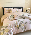 Axyaa Cotton Twill 4-Piece Set with Hot Print
