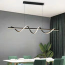 Axyaa Modern Indoor Pendant Chandelier LED Lighting for Dining Room