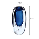 Axyaa Crystal Glass Vase Hydroponics Terrarium Flower Pot Home Decoration