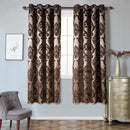 Axyaa European Jacquard Window Drapes for Living Room - Custom Size and Stylish Design