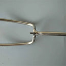 Axya Stainless Steel BBQ Meat Fork with Wooden Handle and Big Hooks