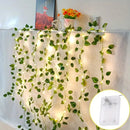 Axyaa Green Leaf String Lights 20 LED Garden Wedding Christmas Decoration