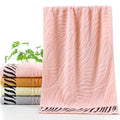 Axyaa Tiger Stripe Bamboo Towels Set - Quick-Dry & Absorbent
