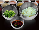 Axya Stainless Steel Serving Bowls with Lid and Storage Bottles