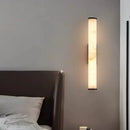 Axyaa Marble Bedroom Wall Lamp - New Chinese Style Living Room Design