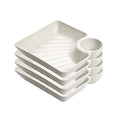Axyaa Dumpling Dish Set - Home Creative Plastic Fried Chicken Plate Plate