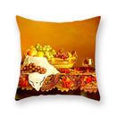 Axyaa Vase Flower Polyester Throw Pillowcase for Home Decor