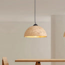 Axyaa Nordic Marble Mushroom Pendant Lamp for Kitchen Island, E27 Hanging Lights