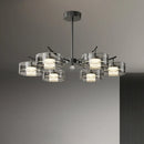 Axyaa Pendant LED Chandelier for Bedroom Decor and Living Room Lighting