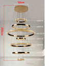 Axyaa Crystal Chandelier Stair Pendant Lamp Living Room Interior Lighting