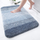 Axyaa Plush Microfiber Bath Rug Non-Slip Soft Absorbent Carpet
