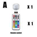 Axyaa Submersible LED Tea Lights with Remote Control for Vase, Pool, and More