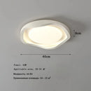 Axyaa LED Ceiling Lamp: Modern Remote Control Bedroom Lighting for Living Room, Study, Children's Room