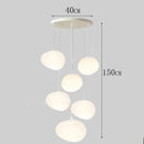 Axyaa Modern Indoor Pendant Chandelier LED Ceiling Light for Dining and Living Room