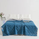 Axyaa Silk Ice Cream Summer Quilt - Solid Color Air Conditioning Quilt