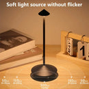 Axyaa Touch LED Rechargeable Table Lamp for Dining, Bar, and Coffee Areas