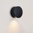 Axyaa Nordic Minimalism LED Wall Lamps - Black Travertine Bathroom Mirror Lights