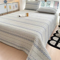 Axyaa Spring Cotton Single-sided High-Temp Sand-washed Bed Cover: Winter Padded Single Bed